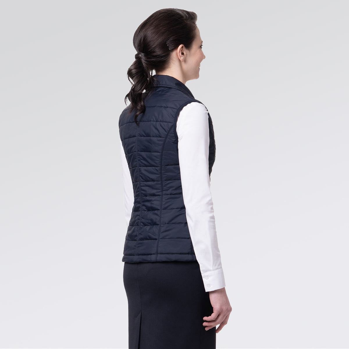Chaleco ejecutivo acolchado para dama