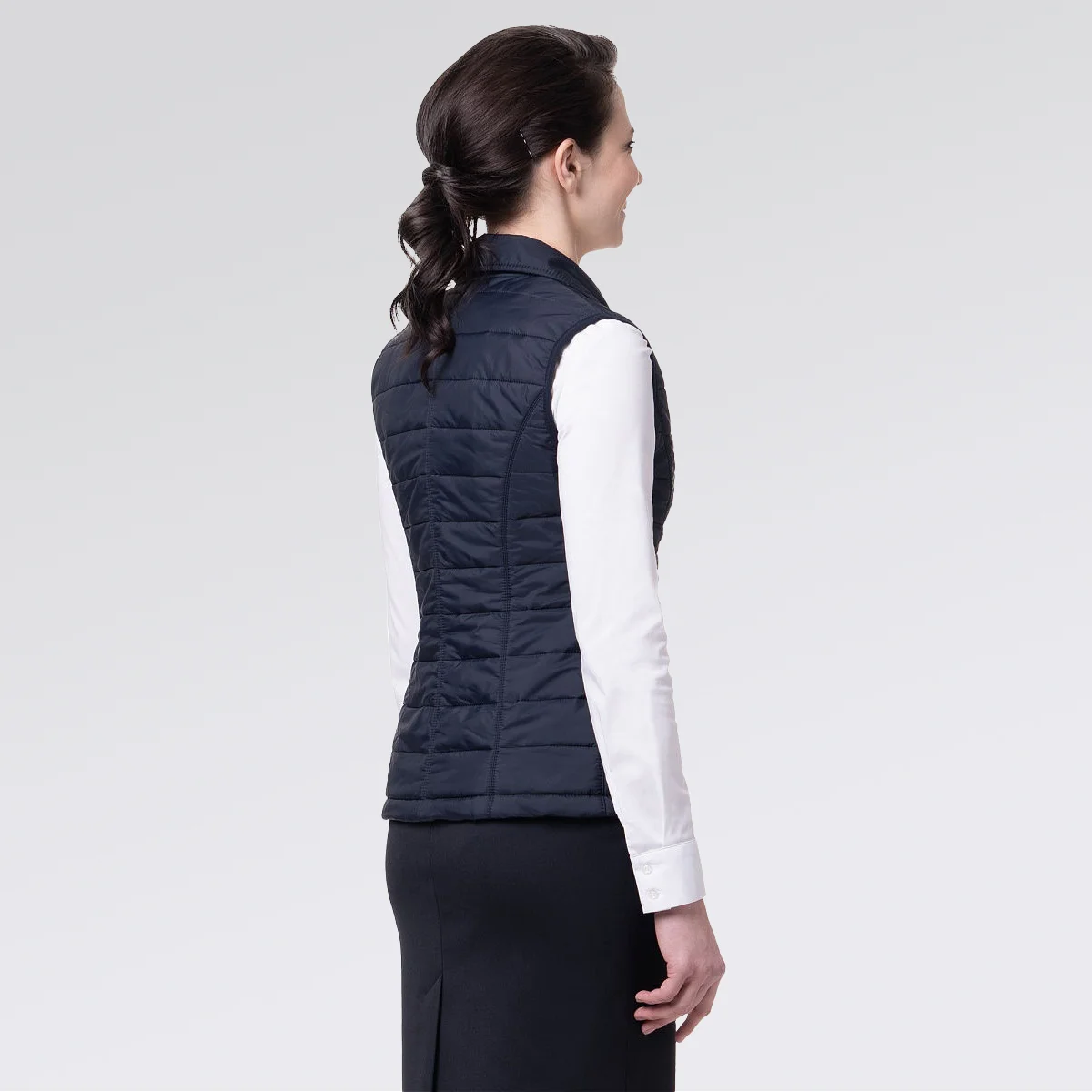 Chaleco ejecutivo acolchado para dama