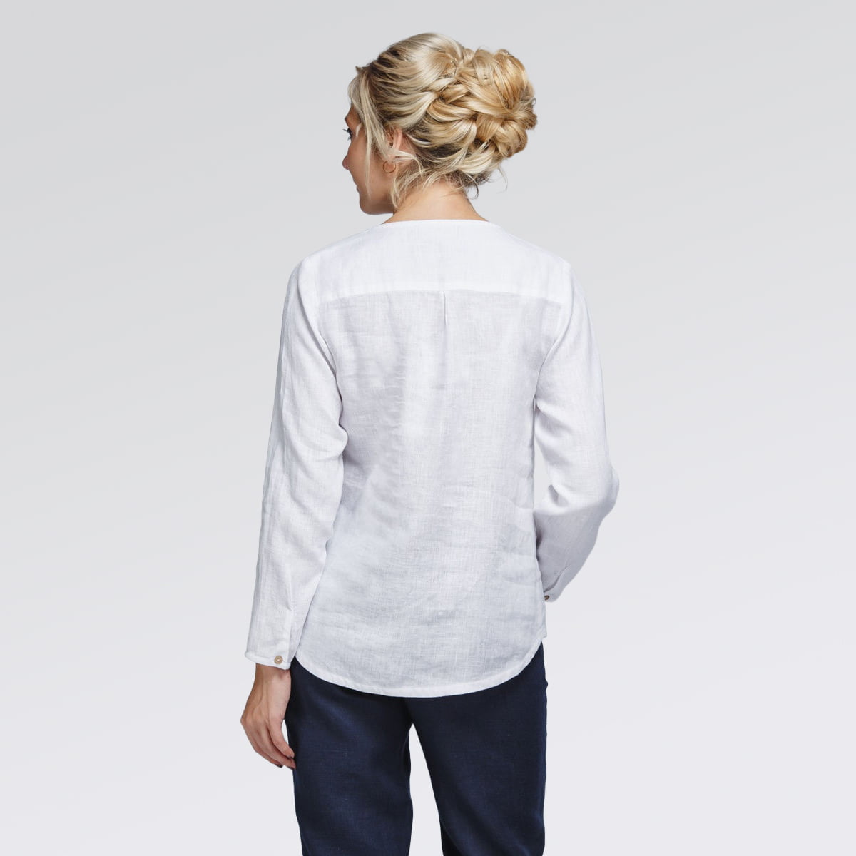 Blusón oxford, uniforme corporativo